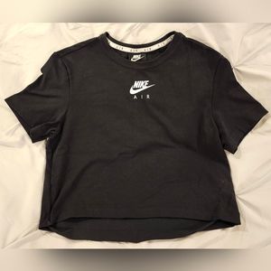 Womens NIKE Cropped Shirt - Size LG